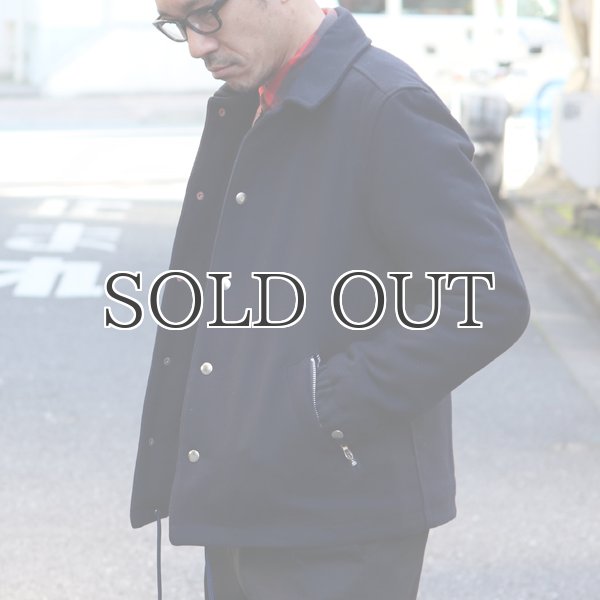 画像6: 610gウールメルトン裏ダイヤキルトコーチジャケット【送料無料】 / Audience (6)