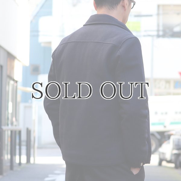 画像7: 610gウールメルトン裏ダイヤキルトコーチジャケット【送料無料】 / Audience (7)