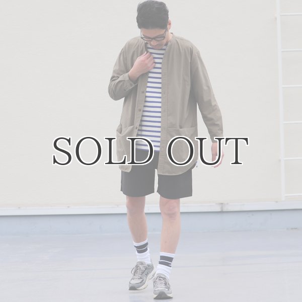 画像11: SOLOTEX（ソロテックス）DRY サッカーギンガム バンドカラー ツールポケ 9分袖シャツ【MADE IN JAPAN】『日本製』Upscape Audience (11)