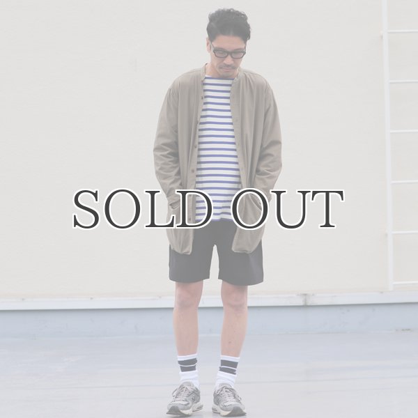 画像10: SOLOTEX（ソロテックス）DRY サッカーギンガム バンドカラー ツールポケ 9分袖シャツ【MADE IN JAPAN】『日本製』Upscape Audience (10)