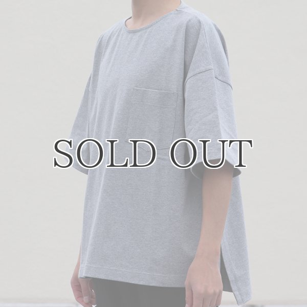 画像14: VORTEX 8オンス（MVS天竺）サイドスリット ハーフスリーブ ボクシーTee【MADE IN JAPAN】『日本製』/ Upscape Audience (14)