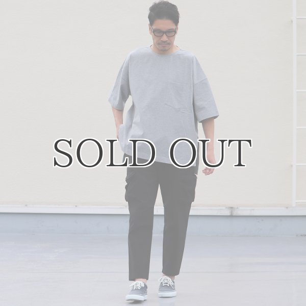 画像11: VORTEX 8オンス（MVS天竺）サイドスリット ハーフスリーブ ボクシーTee【MADE IN JAPAN】『日本製』/ Upscape Audience (11)