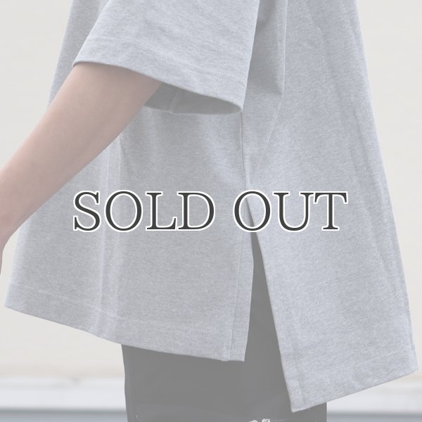 画像20: VORTEX 8オンス（MVS天竺）サイドスリット ハーフスリーブ ボクシーTee【MADE IN JAPAN】『日本製』/ Upscape Audience (20)