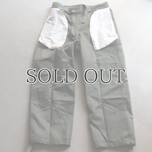 画像17: DEAD STOCK / Belgium Army M-88 Field Pants/Rebuild（ベルギー軍M-88フィールドパンツ）（貫通ポケット箇所ポケット袋作成）【送料無料】 (17)