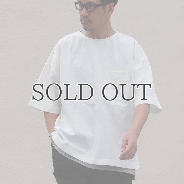 画像9: VORTEX 8オンス（MVS天竺）サイドスリット ハーフスリーブ ボクシーTee【MADE IN JAPAN】『日本製』/ Upscape Audience (9)