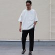 画像13: VORTEX 8オンス（MVS天竺）サイドスリット ハーフスリーブ ボクシーTee【MADE IN JAPAN】『日本製』/ Upscape Audience (13)