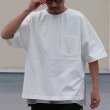 画像8: VORTEX 8オンス（MVS天竺）サイドスリット ハーフスリーブ ボクシーTee【MADE IN JAPAN】『日本製』/ Upscape Audience (8)