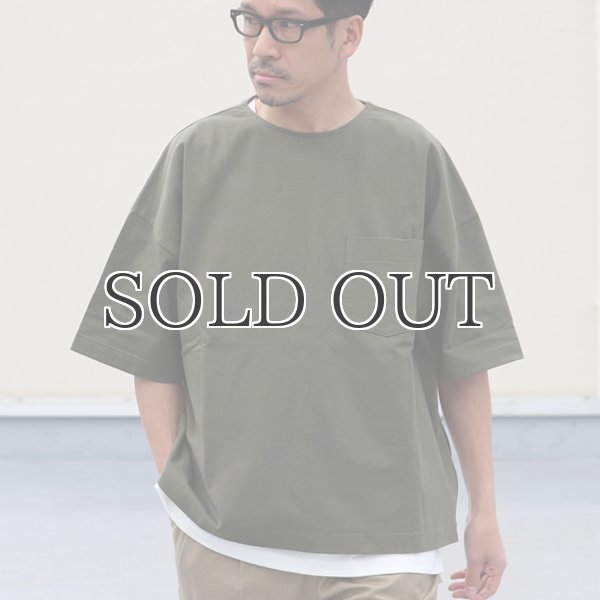 画像6: VORTEX 8オンス（MVS天竺）サイドスリット ハーフスリーブ ボクシーTee【MADE IN JAPAN】『日本製』/ Upscape Audience (6)