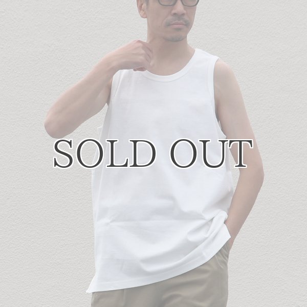 画像10: 丸胴 ヘビーウェイト（度詰天竺）10オンス サイドスリット ロングベストタンク【MADE IN JAPAN】『日本製』/ Upscape Audience (10)