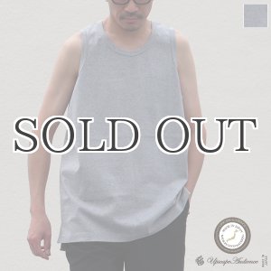 画像: 丸胴 ヘビーウェイト（度詰天竺）10オンス サイドスリット ロングベストタンク【MADE IN JAPAN】『日本製』/ Upscape Audience