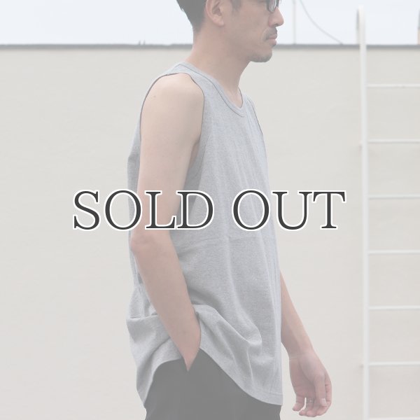 画像4: 丸胴 ヘビーウェイト（度詰天竺）10オンス サイドスリット ロングベストタンク【MADE IN JAPAN】『日本製』/ Upscape Audience (4)