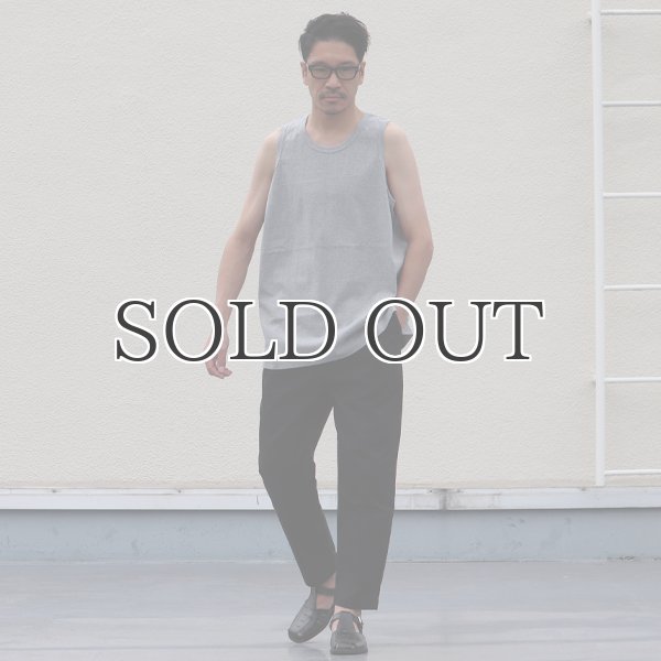 画像9: 丸胴 ヘビーウェイト（度詰天竺）10オンス サイドスリット ロングベストタンク【MADE IN JAPAN】『日本製』/ Upscape Audience (9)