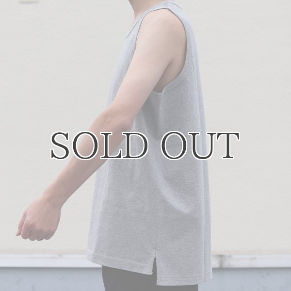 画像12: 丸胴 ヘビーウェイト（度詰天竺）10オンス サイドスリット ロングベストタンク【MADE IN JAPAN】『日本製』/ Upscape Audience (12)