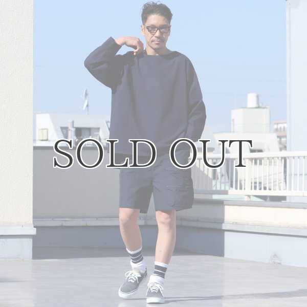 画像8: Basque10オンス（バスク天竺）フレンチボーダー ボートネック BOX Tee【MADE IN JAPAN】『日本製』/ Upscape Audience (8)