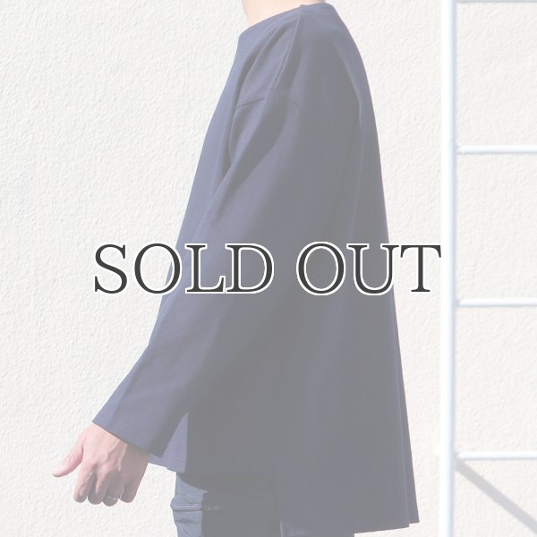 画像13: Basque10オンス（バスク天竺）フレンチボーダー ボートネック BOX Tee【MADE IN JAPAN】『日本製』/ Upscape Audience (13)