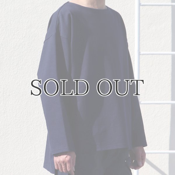 画像15: Basque10オンス（バスク天竺）フレンチボーダー ボートネック BOX Tee【MADE IN JAPAN】『日本製』/ Upscape Audience (15)