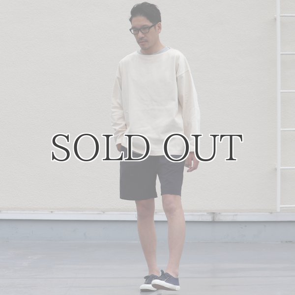 画像9: Basque10オンス(バスク天竺)フレンチボーダー ボートネック BOX Tee【MADE IN JAPAN】『日本製』/ Upscape Audience (9)