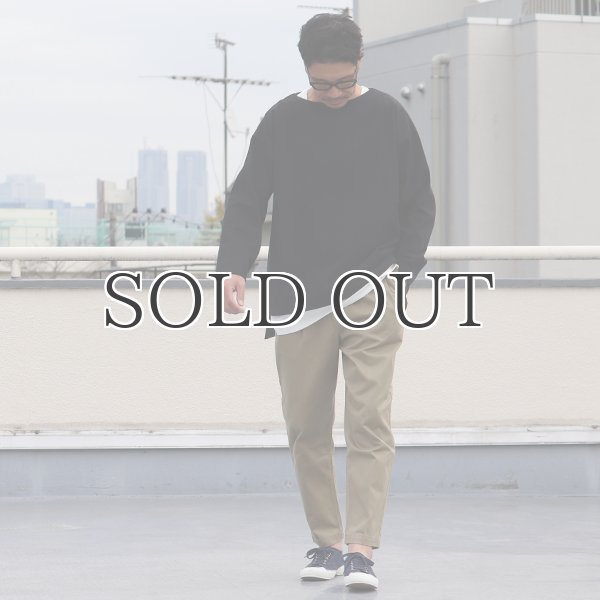 画像11: Basque10オンス(バスク天竺)フレンチボーダー ボートネック BOX Tee【MADE IN JAPAN】『日本製』/ Upscape Audience (11)