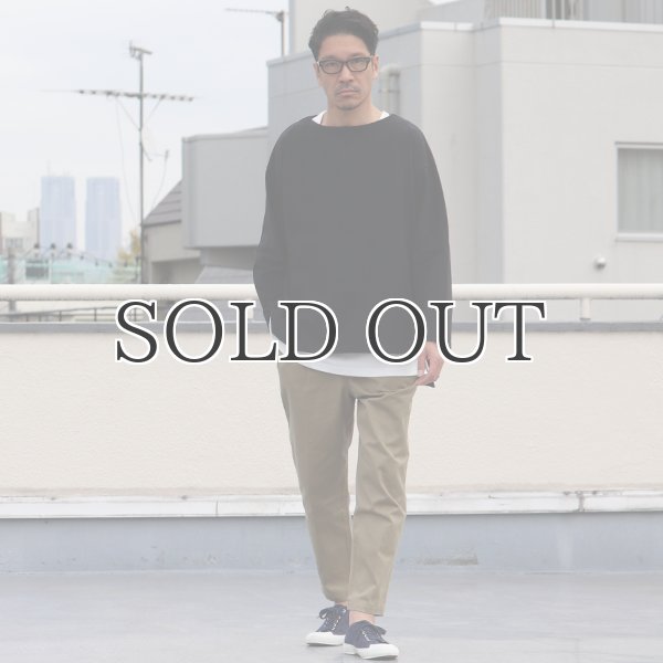 画像9: Basque10オンス(バスク天竺)フレンチボーダー ボートネック BOX Tee【MADE IN JAPAN】『日本製』/ Upscape Audience (9)