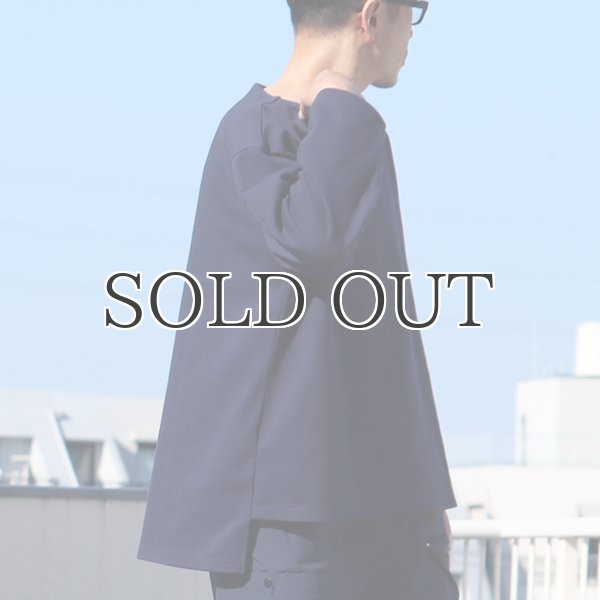 画像6: Basque10オンス（バスク天竺）フレンチボーダー ボートネック BOX Tee【MADE IN JAPAN】『日本製』/ Upscape Audience (6)