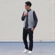 画像11: セーターフリース メランジ ノーカラーZIPベスト【MADE IN JAPAN】『日本製』 / Upscape Audience (11)