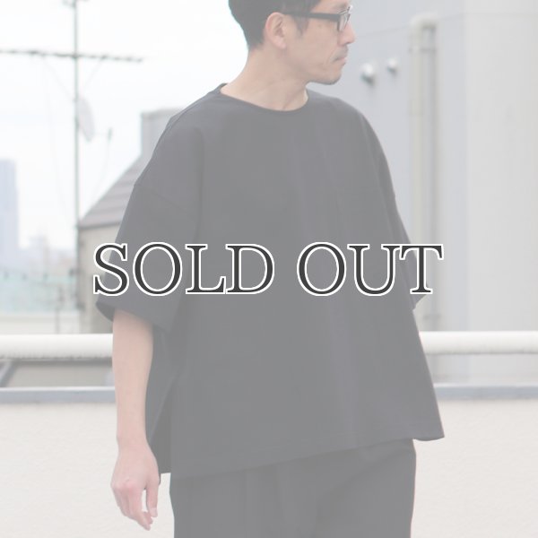 画像4: VORTEX 8オンス（MVS天竺）サイドスリット ハーフスリーブ ボクシーTee【MADE IN JAPAN】『日本製』/ Upscape Audience (4)