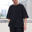 画像3: VORTEX 8オンス（MVS天竺）サイドスリット ハーフスリーブ ボクシーTee【MADE IN JAPAN】『日本製』/ Upscape Audience (3)