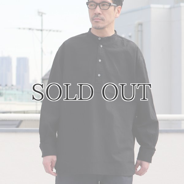 画像4:  6オンス オックスフォード プルオーバー 長袖 ボクシーシャツ【MADE IN JAPAN】『日本製』/ Upscape Audience (4)