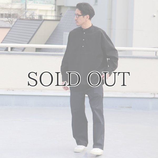 画像10:  6オンス オックスフォード プルオーバー 長袖 ボクシーシャツ【MADE IN JAPAN】『日本製』/ Upscape Audience (10)