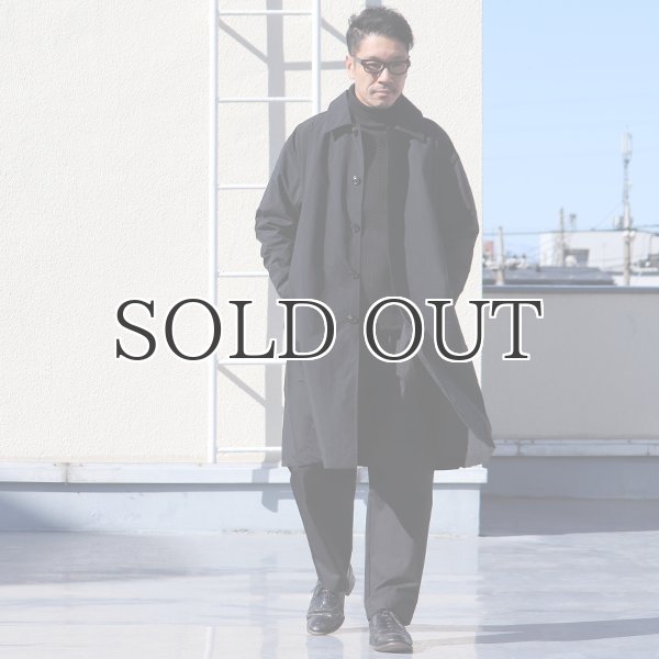 画像9: MACLOWLY(マックローリー)撥水ナイロンタフタ ステンカラーコート【MADE IN JAPAN】『日本製』【送料無料】 / Upscape Audience (9)