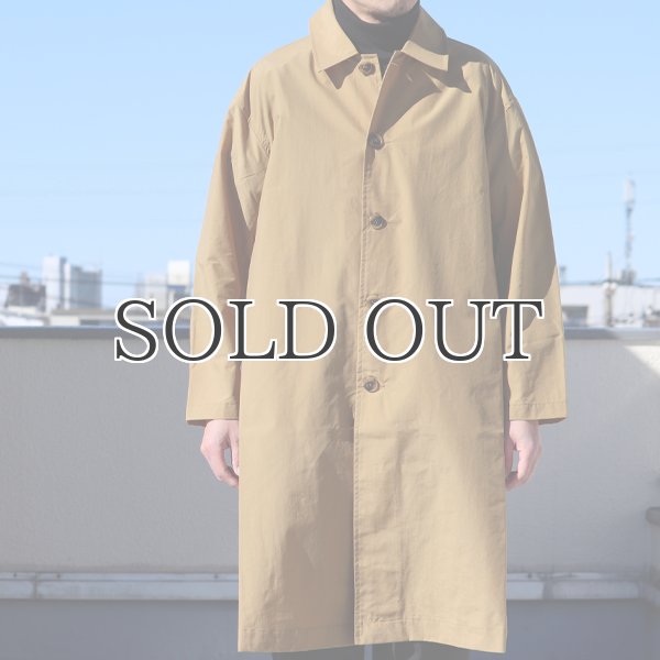 画像8: MACLOWLY(マックローリー)撥水ナイロンタフタ ステンカラーコート【MADE IN JAPAN】『日本製』【送料無料】 / Upscape Audience (8)