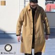 画像1: MACLOWLY(マックローリー)撥水ナイロンタフタ ステンカラーコート【MADE IN JAPAN】『日本製』【送料無料】 / Upscape Audience (1)