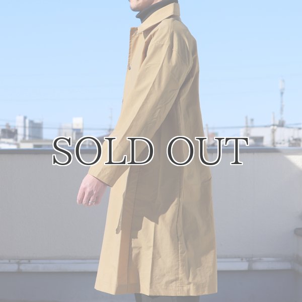 画像10: MACLOWLY(マックローリー)撥水ナイロンタフタ ステンカラーコート【MADE IN JAPAN】『日本製』【送料無料】 / Upscape Audience (10)