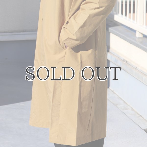 画像15: MACLOWLY(マックローリー)撥水ナイロンタフタ ステンカラーコート【MADE IN JAPAN】『日本製』【送料無料】 / Upscape Audience (15)