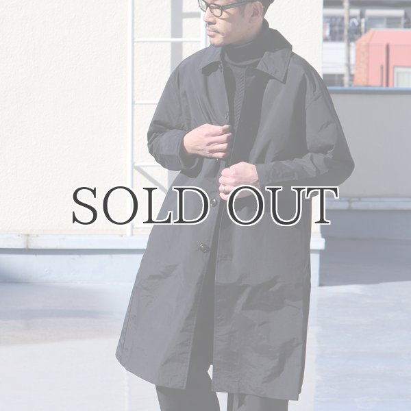 画像6: MACLOWLY(マックローリー)撥水ナイロンタフタ ステンカラーコート【MADE IN JAPAN】『日本製』【送料無料】 / Upscape Audience (6)