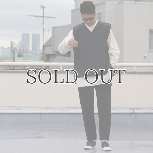 画像8: コットンリネンウェザー ラボベスト【MADE IN JAPAN】 『日本製』  / Upscape Audience (8)