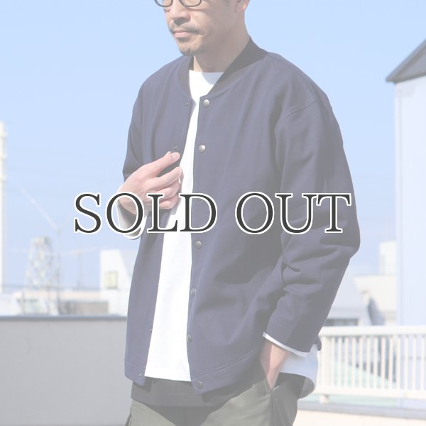 画像6: Basque 10オンス(バスク天竺)スナップブルゾン【MADE IN JAPAN】『日本製』【送料無料】 / Upscape Audience (6)