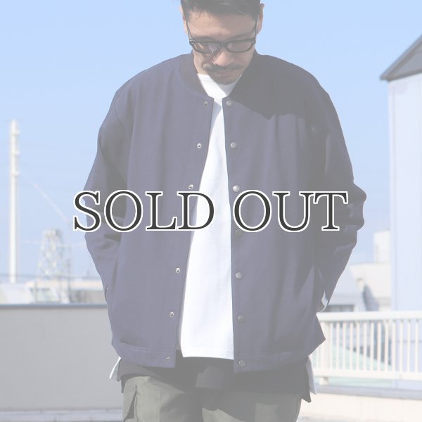 画像4: Basque 10オンス(バスク天竺)スナップブルゾン【MADE IN JAPAN】『日本製』【送料無料】 / Upscape Audience (4)