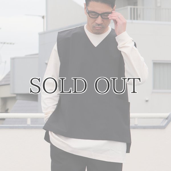 画像6: コットンリネンウェザー ラボベスト【MADE IN JAPAN】 『日本製』  / Upscape Audience (6)