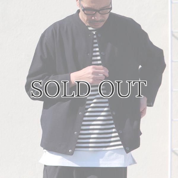 画像3: Basque 10オンス(バスク天竺)スナップブルゾン【MADE IN JAPAN】『日本製』【送料無料】 / Upscape Audience (3)