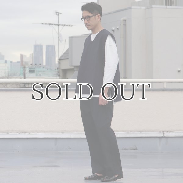 画像8: コットンリネンウェザー ラボベスト【MADE IN JAPAN】 『日本製』  / Upscape Audience (8)