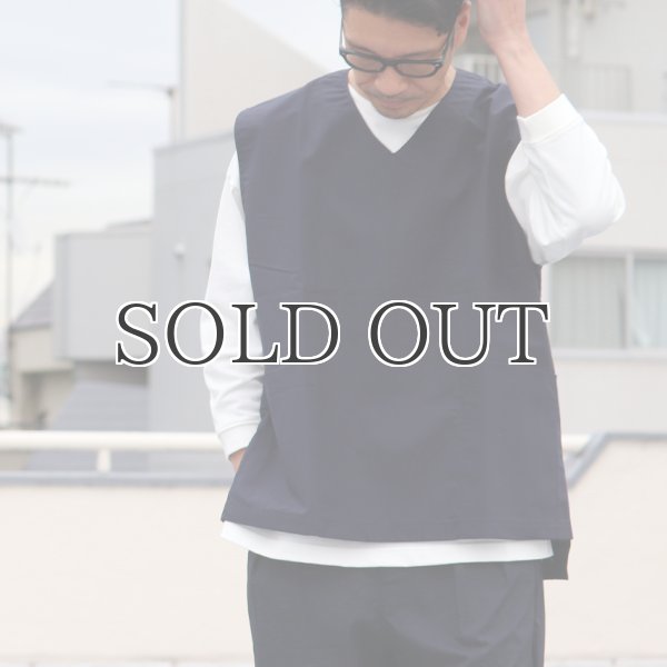 画像9: コットンリネンウェザー ラボベスト【MADE IN JAPAN】 『日本製』  / Upscape Audience (9)