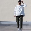 画像6: Basque10オンス（バスク天竺）フレンチボーダー ボートネック BOX Tee【MADE IN JAPAN】『日本製』/ Upscape Audience (6)