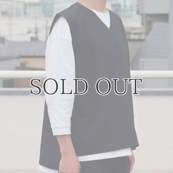 画像14: コットンリネンウェザー ラボベスト【MADE IN JAPAN】 『日本製』  / Upscape Audience (14)