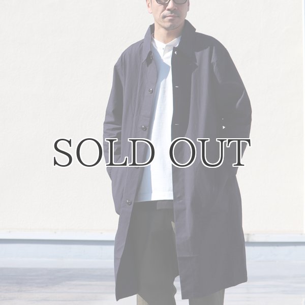 画像3: 馬布ヴィンテージフィニッシュ ルーズFIT ステンカラーコート【MADE IN JAPAN】『日本製』【送料無料】 / Upscape Audience (3)