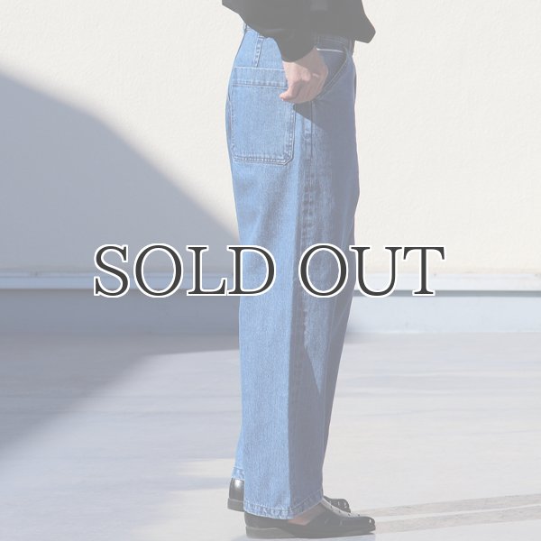 画像6: 赤耳(セルヴィッチ)インディゴ ブルーデニム ユーティリティ パンツ【MADE IN JAPAN】『日本製』【送料無料】/ Upscape Audience (6)