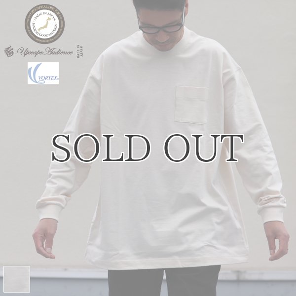 画像1: VORTEX(MVS天竺)クルーネック XL 長袖Tee『MADE IN JAPAN』『日本製』 / Upscape Audience (1)