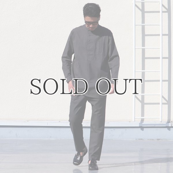 画像8: コットンシーチングクロス　コックオーバーシャツ【MADE IN JAPAN】『日本製』/ Upscape Audience (8)