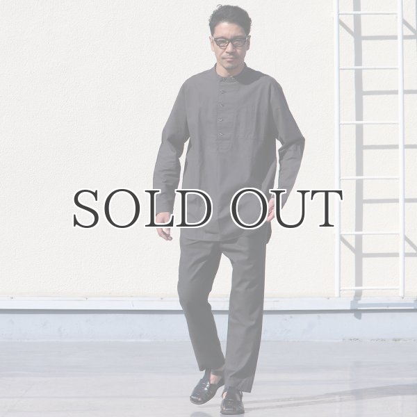 画像9: コットンシーチングクロス　コックオーバーシャツ【MADE IN JAPAN】『日本製』/ Upscape Audience (9)