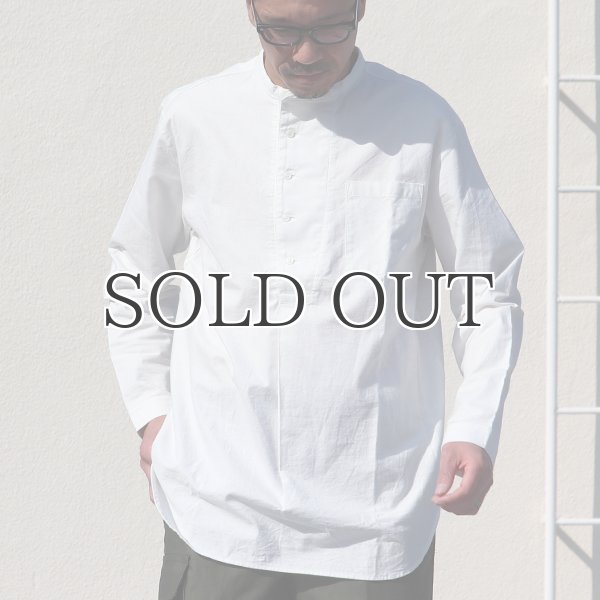 画像3: コットンシーチングクロス コックオーバーシャツ【MADE IN JAPAN】『日本製』/ Upscape Audience (3)